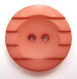 B5080 23mm Dusky Coral Matt 2 Hole Button - Ribbonmoon