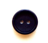 B5087 14mm Royal Navy Matt Centre 2 Hole Button - Ribbonmoon