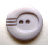 B9609 18mm Pale Grey 2 Hole Button - Ribbonmoon