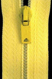 Z4516 10cm Deep Lemon Nylon No.3 Closed End Zip - Ribbonmoon