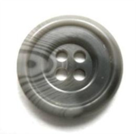 B16455 20mm Mixed Greys 4 Hole Button - Ribbonmoon