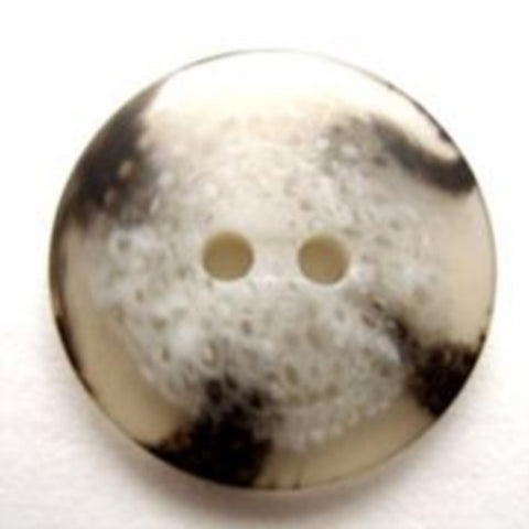 B13493 20mm Naturals and Greys 2 Hole Button - Ribbonmoon