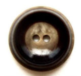 B8979 19mm Brown and Shimmery Beige Chunky 2 Hole Button - Ribbonmoon