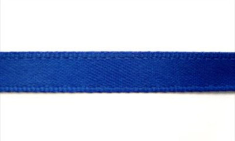 R5116 7mm Vivid Dark Royal Blue Double Face Satin Ribbon - Ribbonmoon