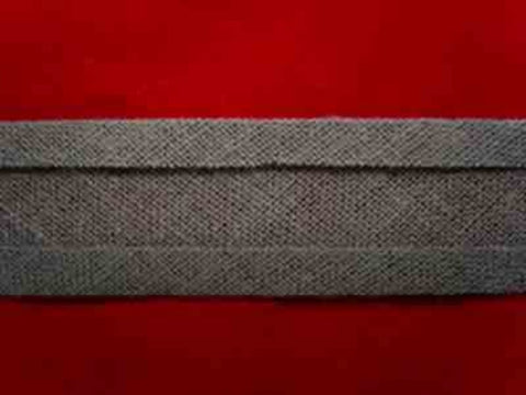 BB116 16mm Dark (Silver) Grey 100% Cotton Bias Binding Tape