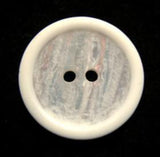 B10971 18mm Bridal Whites and Iridescent 2 Hole Button - Ribbonmoon