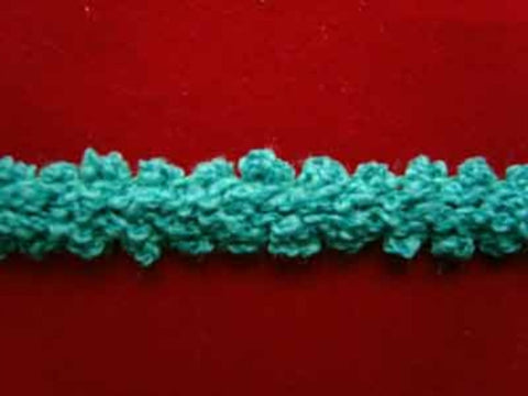 FT886 9mm Deep Turquoise Blue Soft Braid Trimming