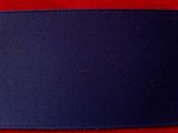 R4865 35mm Rich Navy Double Face Satin Ribbon - Ribbonmoon