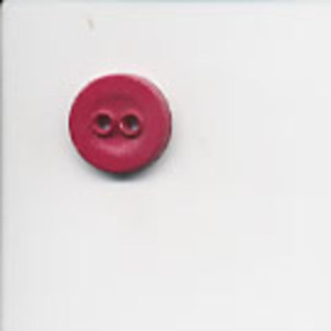 B2293 15mm Dark Magenta Lightly Textured Linen Effect 2 Hole Button - Ribbonmoon