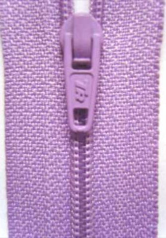 Z1345 56cm Lilac Nylon No.3 Closed End Zip - Ribbonmoon