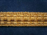 FT621 17mm Dusky Honey Woven Braid Trimming - Ribbonmoon