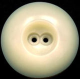 B15623 28mm Bone Cream and Bone Sheen 2 Hole Chunky Button - Ribbonmoon