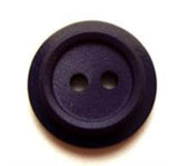 B7473 16mm Light Ink Navy Matt Centre 2 Hole Button - Ribbonmoon