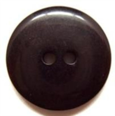 B6403C 20mm Deep Aubergine High Gloss 2 Hole Buttons - Ribbonmoon