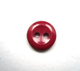 B16034 11mm Pale Wine Gloss 2 Hole Button - Ribbonmoon