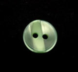 B13363 12mm Tonal Mint Greens Variegated Polyester 2 Hole Button - Ribbonmoon