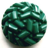 B14312 23mm Jade Green Textured Shank Button - Ribbonmoon