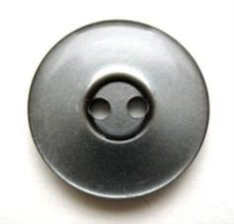 B6489 18mm Pearlised Grey Shimmery 2 Hole Button - Ribbonmoon