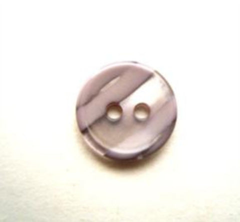 B13530 12mm Smoked and Mid Grey Variegated Polyester 2 Hole Button - Ribbonmoon