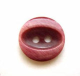 B8062 14mm Frosted Burgundy Glossy 2 Hole Button - Ribbonmoon