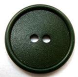 B16196 22mm Forest Green Matt 2 Hole Button - Ribbonmoon