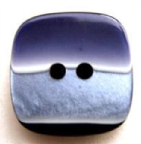 B9019 19mm Tonal Purple Blue Semi Pearlised 2 Hole Button - Ribbonmoon