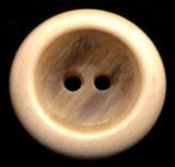 B11796 23mm Frosted Beige High Gloss 2 Hole Button - Ribbonmoon