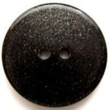 B6934 23mm Black Shimmery 2 Hole Button under a High Gloss Surface - Ribbonmoon