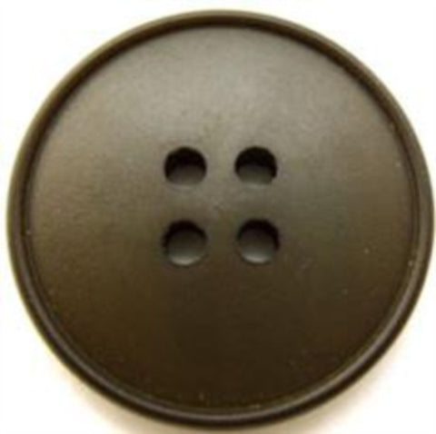 B10868 25mm Dusky Green Matt 4 Hole Button - Ribbonmoon