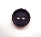 B13207 13mm Navy Matt Centre 2 Hole Button - Ribbonmoon