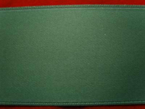 R1826 36mm Linden Forest Green Double Faced Satin Ribbon by Offray - Ribbonmoon