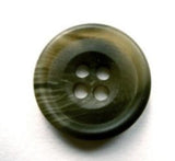 B17534 19mm Deep Greens Bone Sheen 4 Hole Button - Ribbonmoon