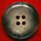 B4001 25mm Mixed Greys Gloss 4 Hole Button - Ribbonmoon