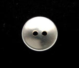 B10866 14mm Dull Ivory Tint Polyester Shirt Type 2 Hole Button - Ribbonmoon