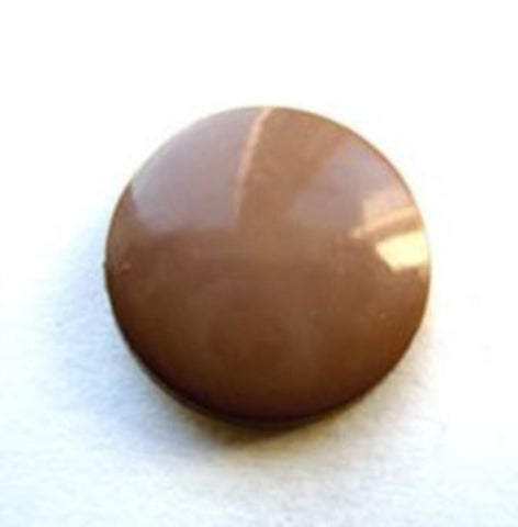 B7445 19mm Beige Gloss Shank Button - Ribbonmoon