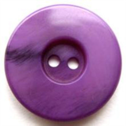 B11445 23mm Purple 2 Hole Button - Ribbonmoon