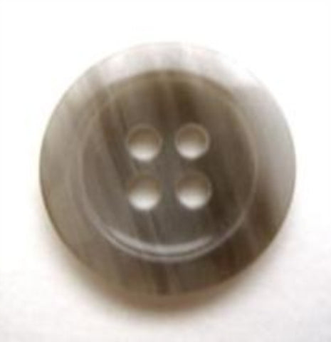 B6816 18mm Tonal Pale Greys Gloss 4 Hole Button - Ribbonmoon