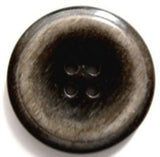 B6894 23mm Dark Brown and Frost Beige High Gloss 4 Hole Button - Ribbonmoon