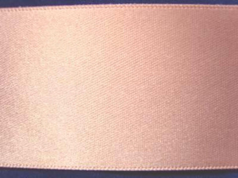 R4106 35mm Peach Melba Double Faced Satin Ribbon by Berisfords - Ribbonmoon