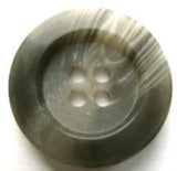 B17511 22mm Mid and Light Greys Bone Sheen 4 Hole Button - Ribbonmoon