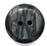 B6056 20mm Mixed Greys Gloss 2 Hole Button - Ribbonmoon