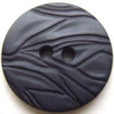 B9329 24mm Charcoal Grey Matt and Textured 2 Hole Button - Ribbonmoon