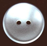 B17735 22mm Pearlised White 2 Hole Button - Ribbonmoon