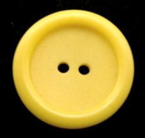 B10360 20mm Primrose Matt Centre 2 Hole Button - Ribbonmoon