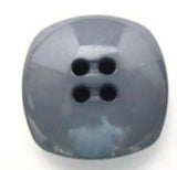 B6016 20mm Slate Grey Chunky High Gloss 4 Hole Button - Ribbonmoon