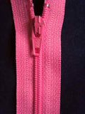 Z4329 YKK 20cm Sugar Pink Pin Lock Nylon No.3 Closed End Zip