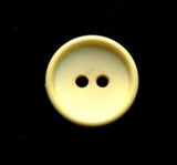 B17339 16mm Primrose Matt Centre 2 Hole Button - Ribbonmoon