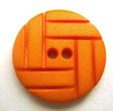 B8724 20mm Marigold Matt Textured 2 Hole Button - Ribbonmoon