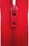 Z4123 21cm Red Nylon No.3 Closed End Zip - Ribbonmoon