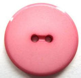 B7151 23mm Dark Rose Pink Matt 2 Hole Button, Thin Gloss Rim - Ribbonmoon